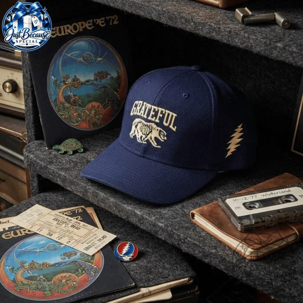 Grateful Dead California Bear Baseball Hat Cap 2026
